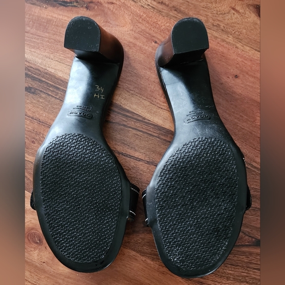 High heels Coach sandals - Picture 3 of 4